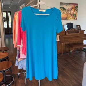 Turquoise Dress